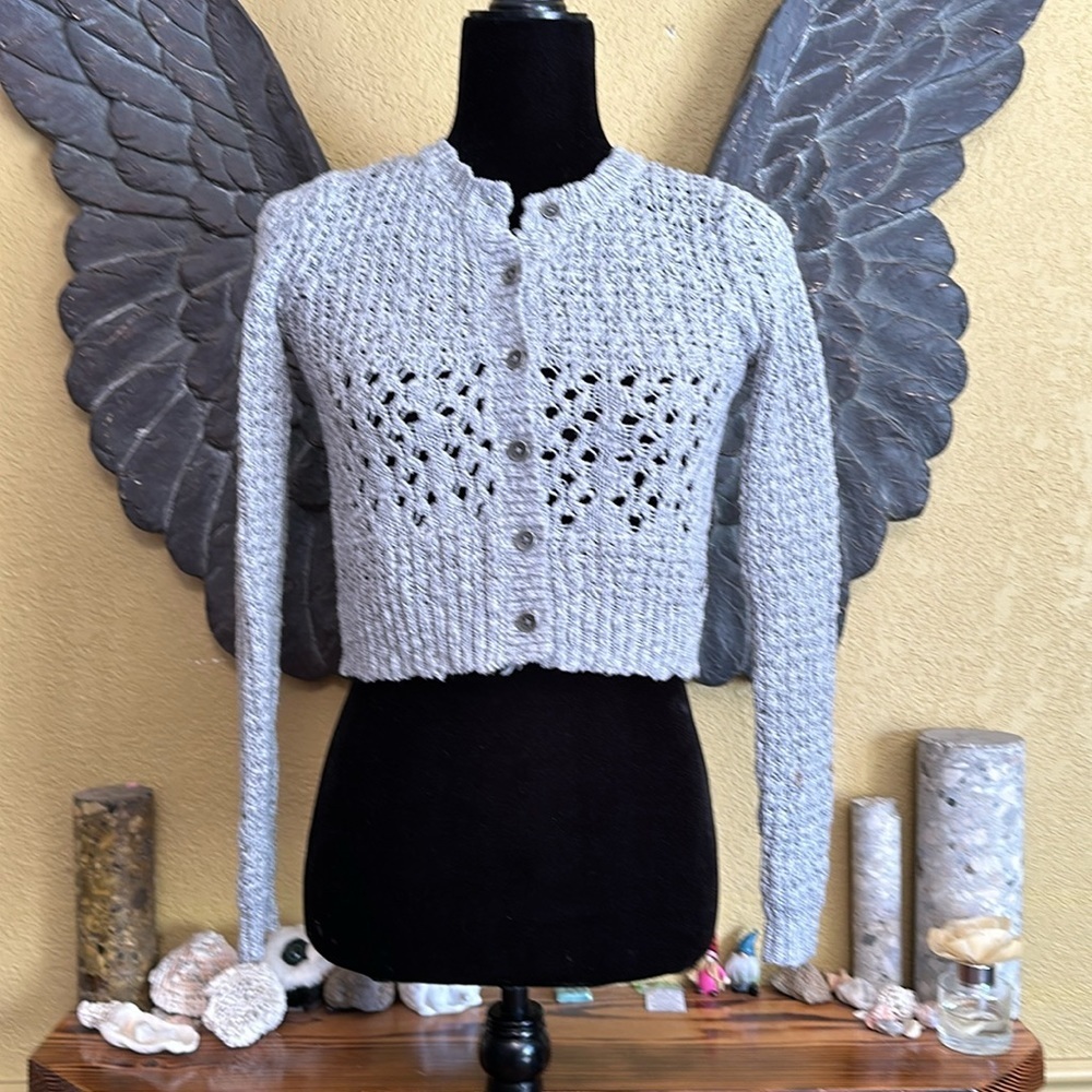 Roxy Cropped Kit Sweater